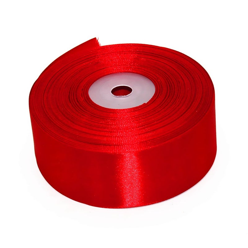 SWTOOL 1.5" Single Face Satin Ribbon 50 Yards Roll for Wedding Details, Sewing Projects, Gift Wrapping, Invitation Embellishments and Crafting Projects Etc (Red) - Image 2